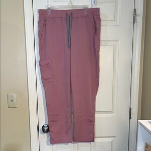 Hanes pink scrunchie pants